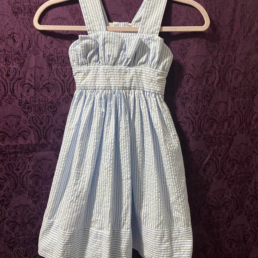 Child's stripped vintage dress